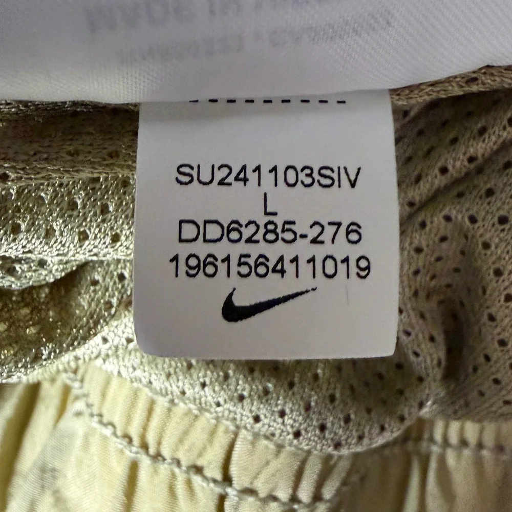 Nike Cargo Pants Kids Large (FITS 24x27) Olive Green Nylon‎ Joggers DD6285-276